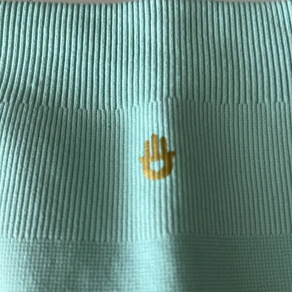 NWT $88 SPIRITUAL GANGSTER love sculpt jacquard leggings XS/S - Picture 11 of 13